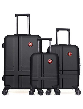 SWISS KOPPER - LOT DE 3 - Valise Week-end, Valise Cabine et Valise Cabine XXS USTER