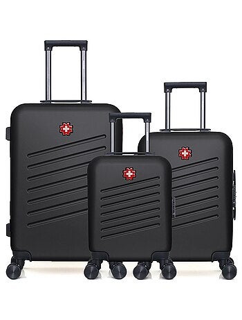 SWISS KOPPER - LOT DE 3 - Valise Week-end, Valise Cabine et Valise Cabine XXS ZURICH