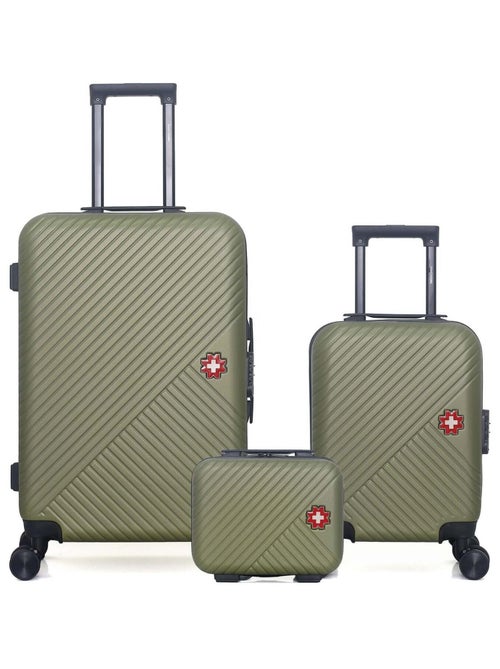 SWISS KOPPER - LOT DE 3 - Valise Week-end, Valise Cabine XXS et Vanity SPIEZ - Kiabi