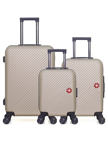 SWISS KOPPER - Lot de 3 - Valise weekend, valise cabine et valise cabine XXS SPIEZ