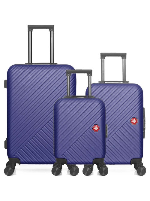 SWISS KOPPER - Lot de 3 - Valise weekend, valise cabine et valise cabine XXS SPIEZ - Kiabi