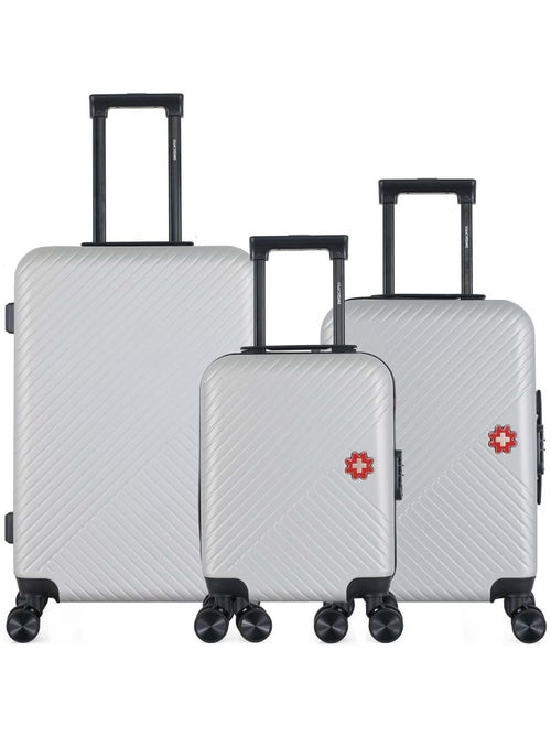 SWISS KOPPER - Lot de 3 - Valise weekend, valise cabine et valise cabine XXS SPIEZ - Kiabi