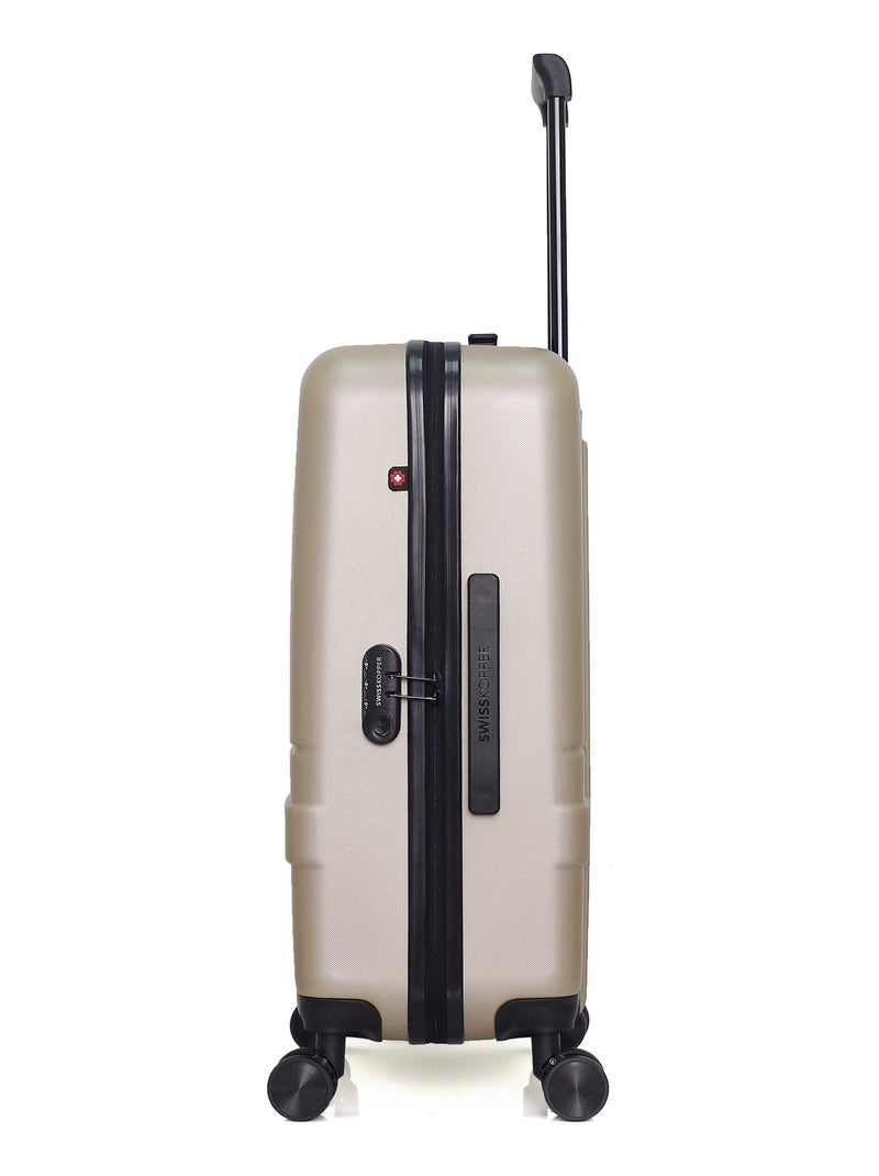 SWISS KOPPER - Lot de 3 - Valise weekend, valise cabine et valise cabine XXS USTER Beige - Kiabi