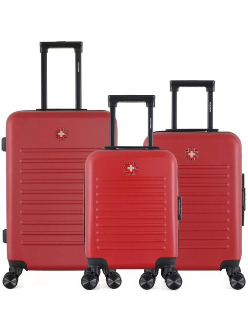 SWISS KOPPER - Lot de 3 - Valise weekend, valise cabine et valise cabine XXS WIL - Kiabi