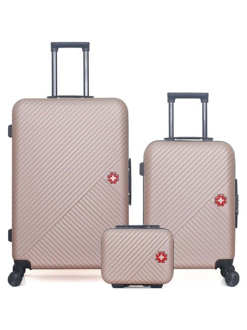 SWISS KOPPER - LOT DE 3 - Valises grand format, cabine et vanity SPIEZ - Kiabi