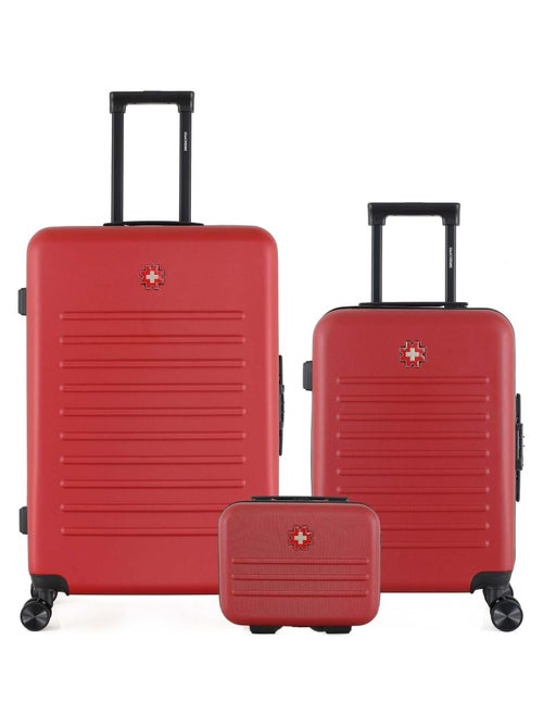 SWISS KOPPER - LOT DE 3 - Valises grand format, cabine et vanity WIL - Kiabi