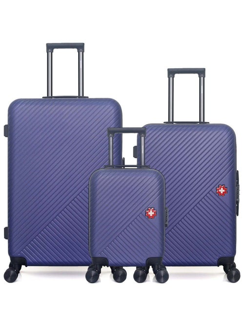 SWISS KOPPER - LOT DE 3 - Valises grand format, weekend et cabine XXS SPIEZ - Kiabi