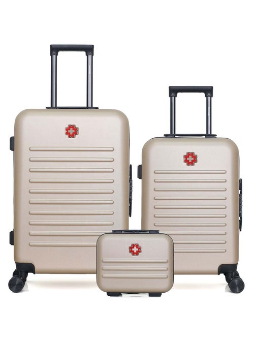 SWISS KOPPER - LOT DE 3 - Valises weekend, cabine et vanity WIL - Kiabi