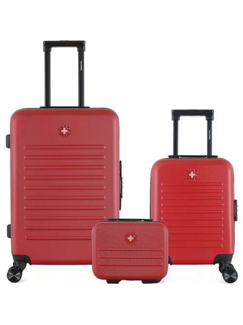SWISS KOPPER - LOT DE 3 - Valises weekend, cabine XXS et vanity WIL - Kiabi