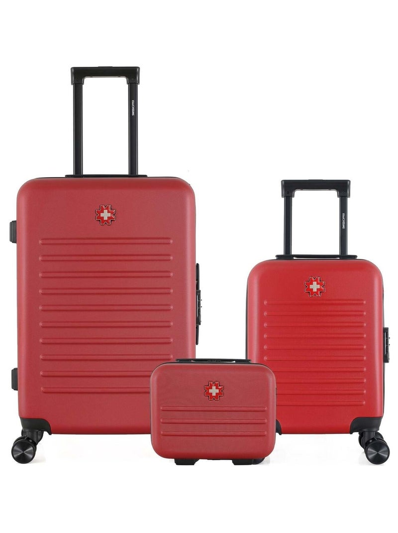 SWISS KOPPER - LOT DE 3 - Valises weekend, cabine XXS et vanity WIL Bordeaux - Kiabi