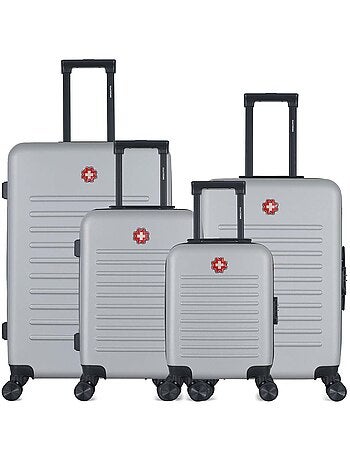 SWISS KOPPER - LOT DE 4 - Valise Grand Format, Valise Week-end, Valise Cabine et Valise Cabine XXS W