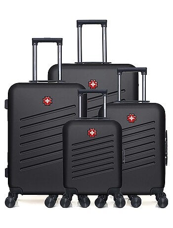 SWISS KOPPER - LOT DE 4 - Valise Grand Format, Valise Week-end, Valise Cabine et Valise Cabine XXS Z