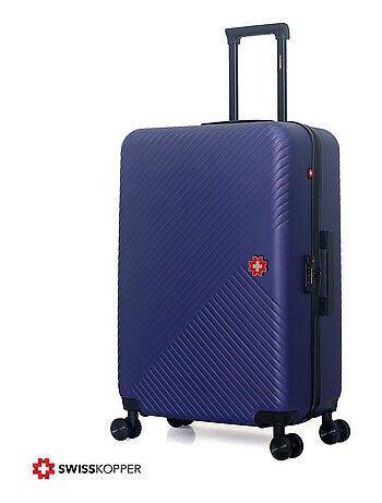 SWISS KOPPER - Lot de 4 - Valise grand format, valise weekend, valise cabine, valise cabine XXS