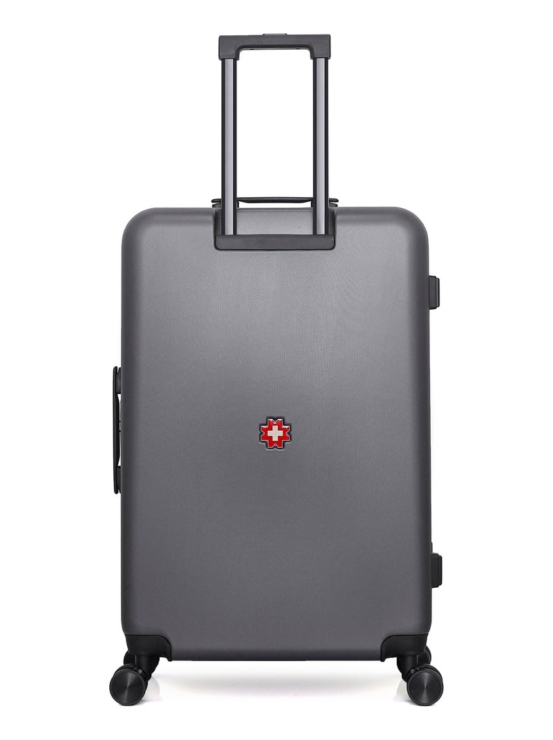 SWISS KOPPER  -  Lot de 4  -  Valise grand format, valise weekend, valise cabine, valise cabine XXS Gris foncé - Kiabi