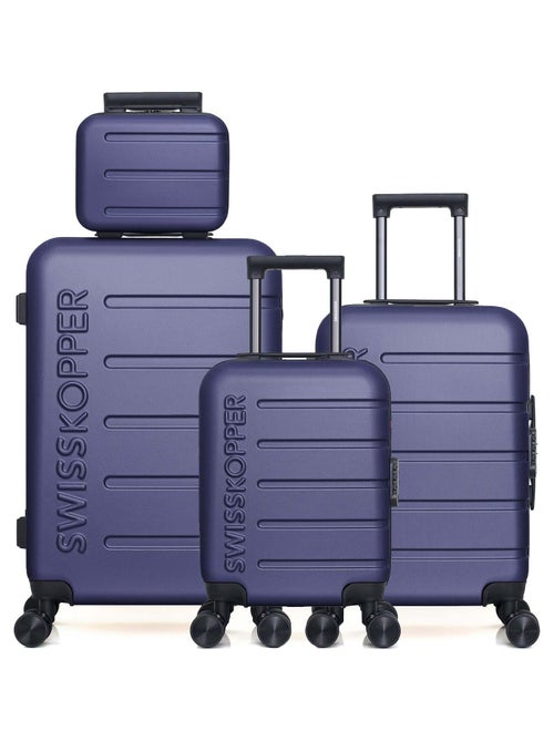 SWISS KOPPER  -  Lot de 4  -  Valise weekend, valise cabine, valise cabine XXS et vanity AIGLE - Kiabi