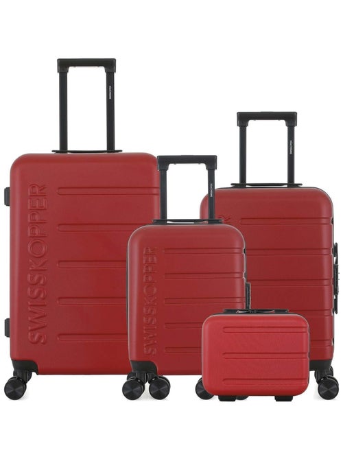 SWISS KOPPER  -  Lot de 4  -  Valise weekend, valise cabine, valise cabine XXS et vanity AIGLE - Kiabi
