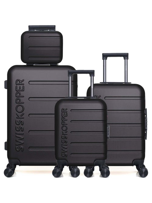 SWISS KOPPER  -  Lot de 4  -  Valise weekend, valise cabine, valise cabine XXS et vanity AIGLE - Kiabi