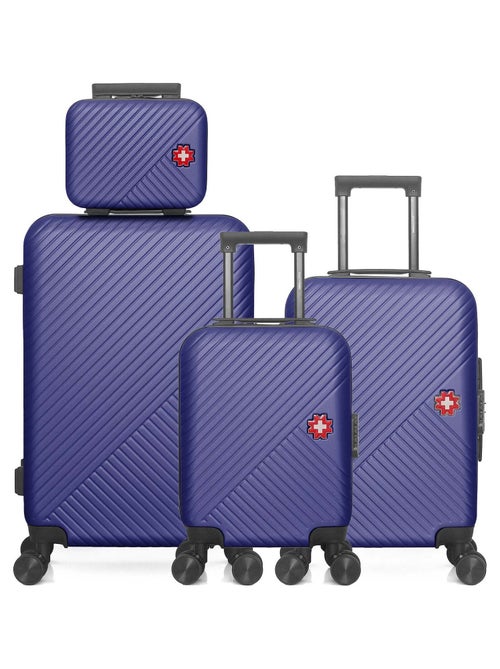 SWISS KOPPER  -  Lot de 4  -  Valise weekend, valise cabine, valise cabine XXS et vanity SPIEZ - Kiabi