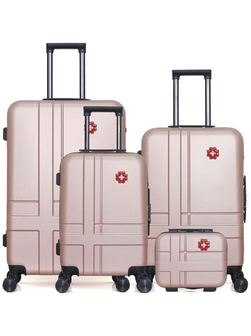 SWISS KOPPER - LOT DE 4 - Valises grand format, weekend, cabine et vanity USTER - Kiabi