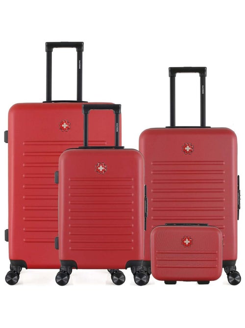 SWISS KOPPER - LOT DE 4 - Valises grand format, weekend, cabine et vanity WIL - Kiabi
