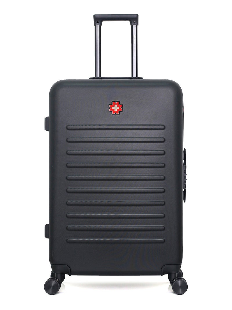 SWISS KOPPER - LOT DE 4 - Valises grand format, weekend, cabine et vanity WIL Noir - Kiabi