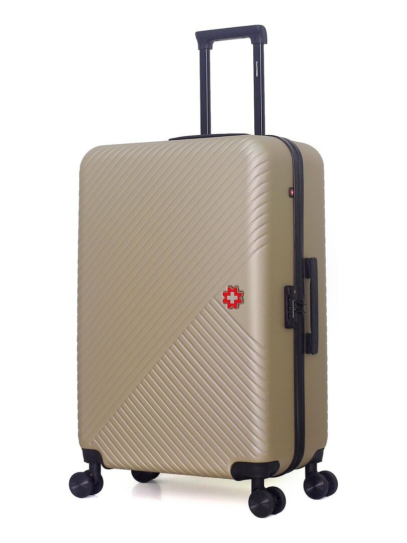 Set de 3 valises Swiss Kopper - set de 5 valises ruti-u 75 cm 4 roues - gris fonce