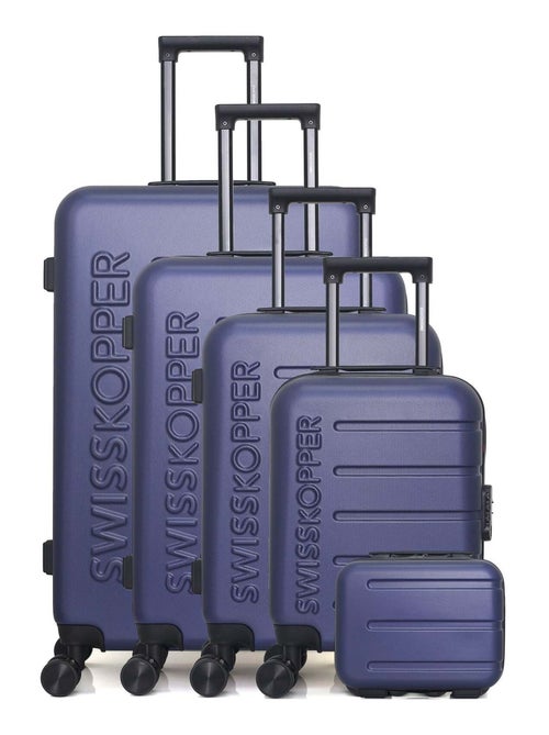 SWISS KOPPER - Set de 5 Valises AIGLE-U 75 cm 4 Roues - Kiabi