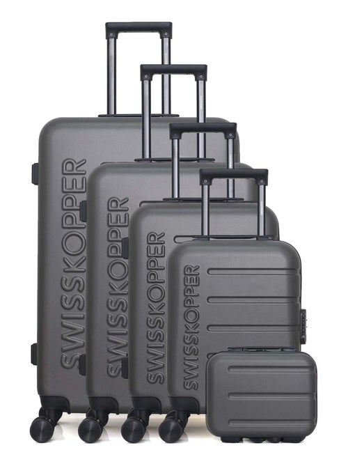 SWISS KOPPER - Set de 5 Valises AIGLE-U 75 cm 4 Roues - Kiabi