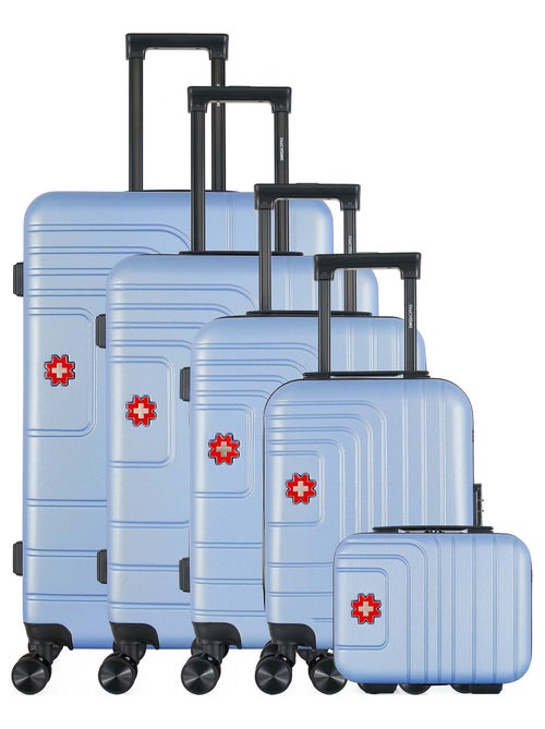 SWISS KOPPER - Set de 5 Valises RUTI-U 75 cm 4 Roues - Kiabi