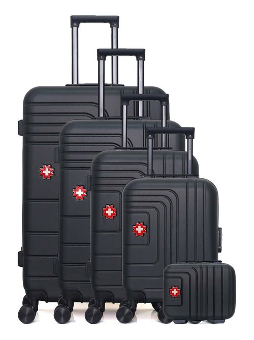 SWISS KOPPER - Set de 5 Valises RUTI-U 75 cm 4 Roues - Kiabi