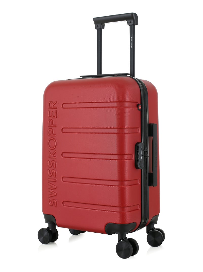 SWISS KOPPER - Valise Cabine AIGLE 55 cm 4 Roues Bordeaux - Kiabi