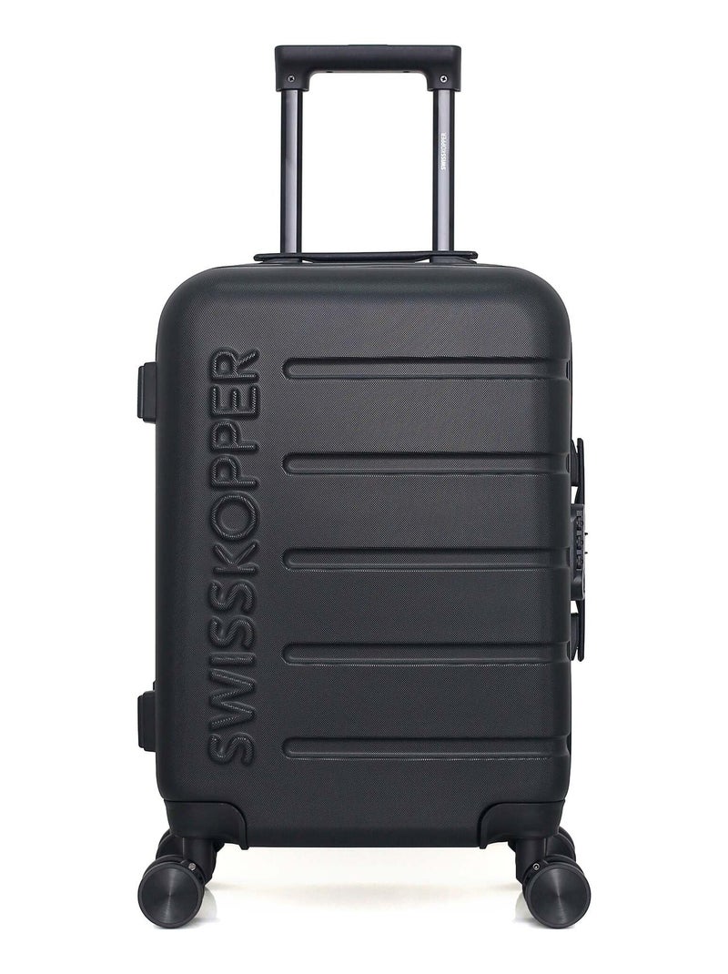 SWISS KOPPER - Valise Cabine AIGLE 55 cm 4 Roues Noir - Kiabi