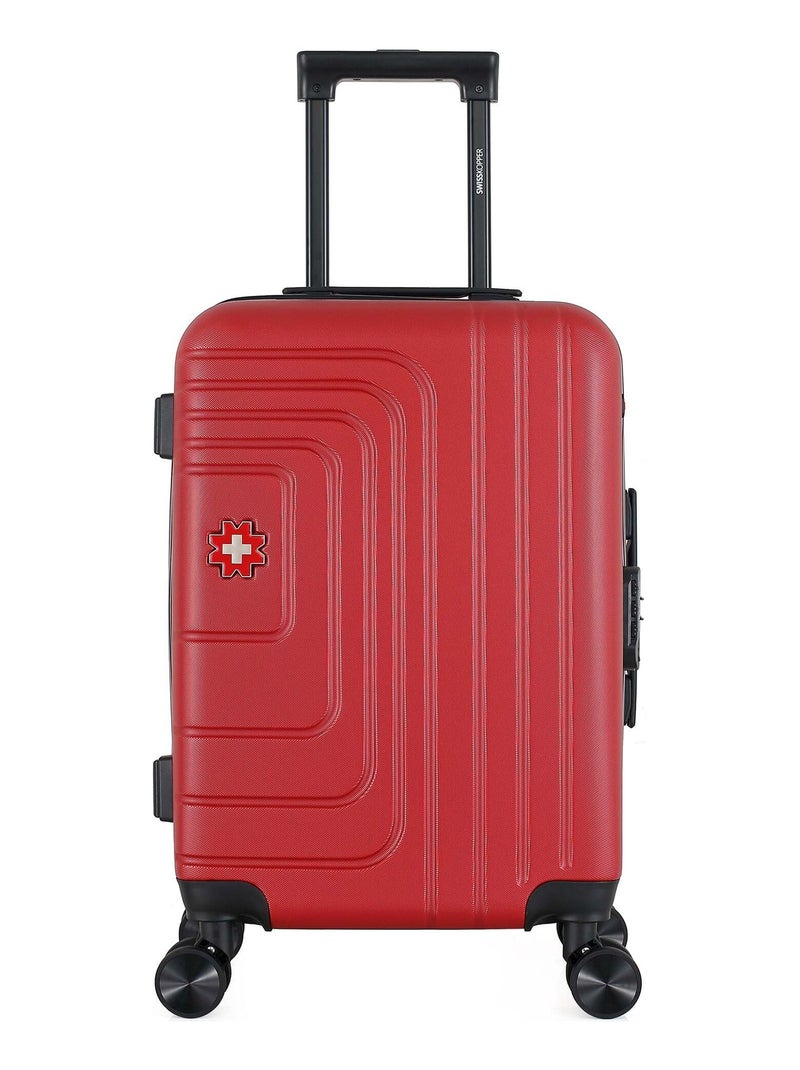 SWISS KOPPER - Valise Cabine RUTI 55 cm 4 Roues Bordeaux - Kiabi