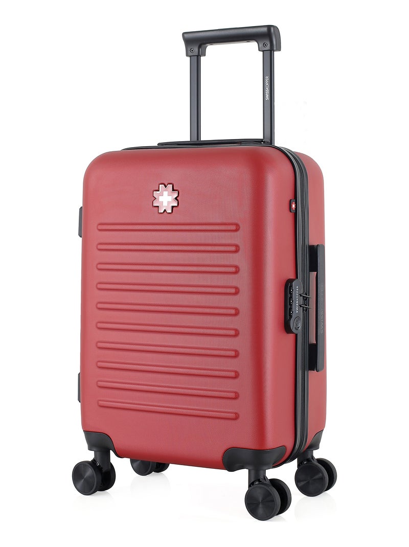 SWISS KOPPER - Valise Cabine WIL 55 cm 4 Roues Bordeaux - Kiabi