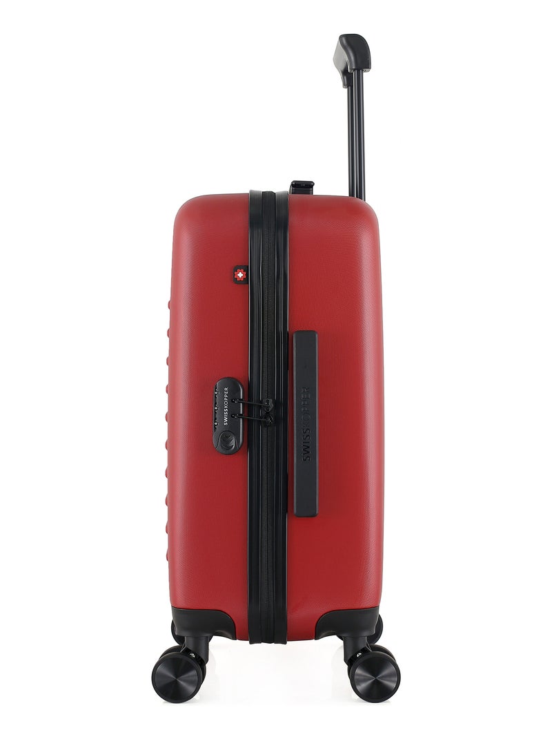 SWISS KOPPER - Valise Cabine WIL 55 cm 4 Roues Bordeaux - Kiabi