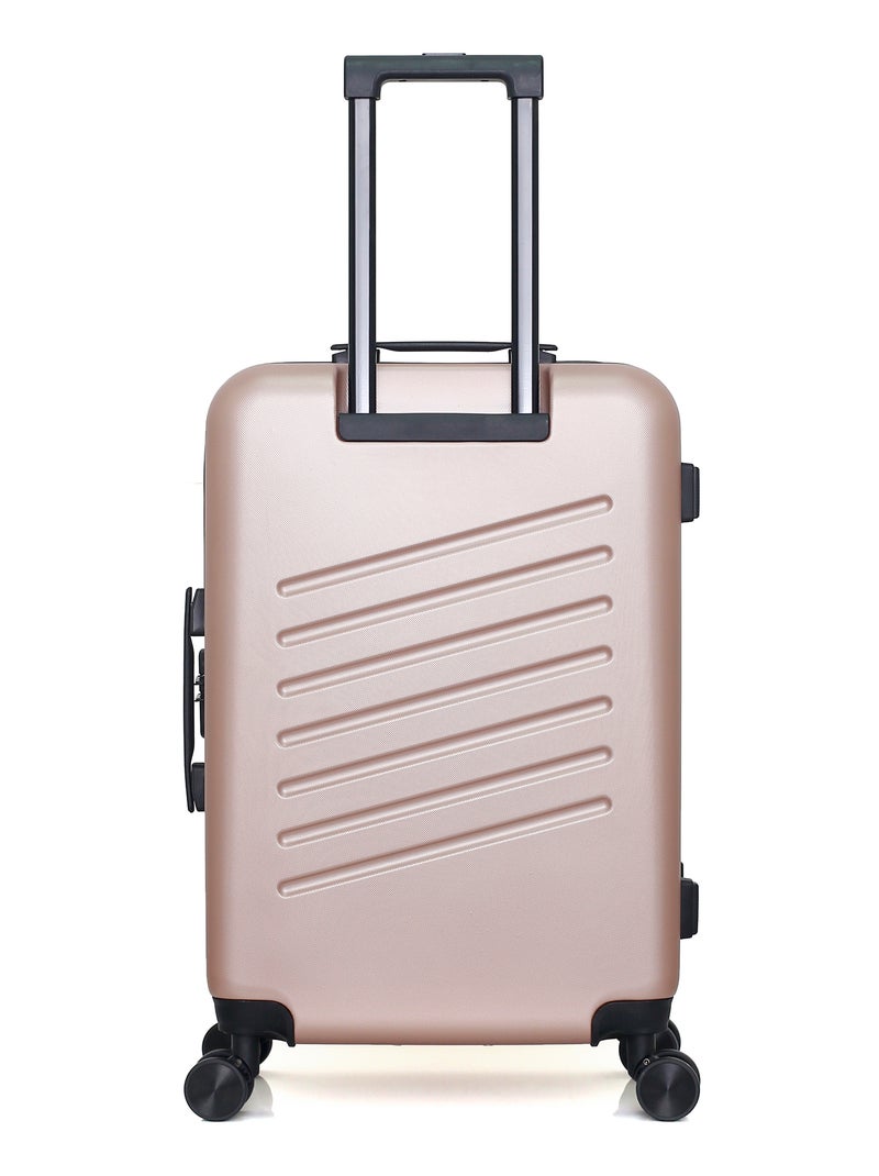 SWISS KOPPER - Valise Cabine WIL 55 cm 4 Roues Rose Métal - Kiabi