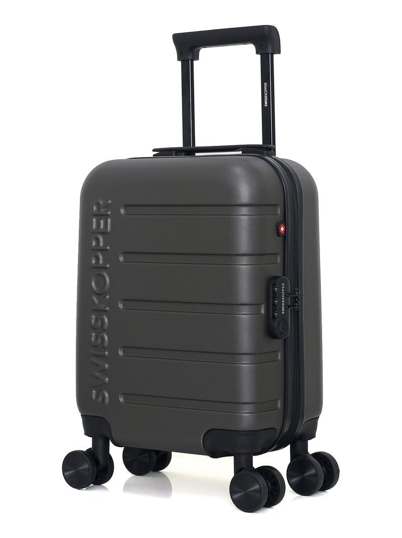 SWISS KOPPER - Valise Cabine XXS AIGLE 46 cm 4 Roues Gris foncé - Kiabi