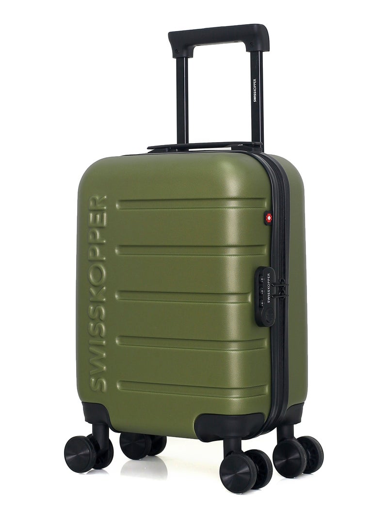SWISS KOPPER - Valise Cabine XXS AIGLE 46 cm 4 Roues Kaki - Kiabi