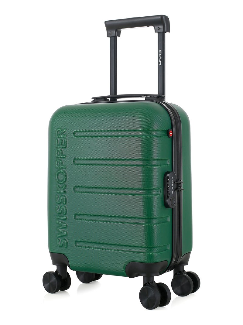 SWISS KOPPER - Valise Cabine XXS AIGLE 46 cm 4 Roues Vert foncé - Kiabi