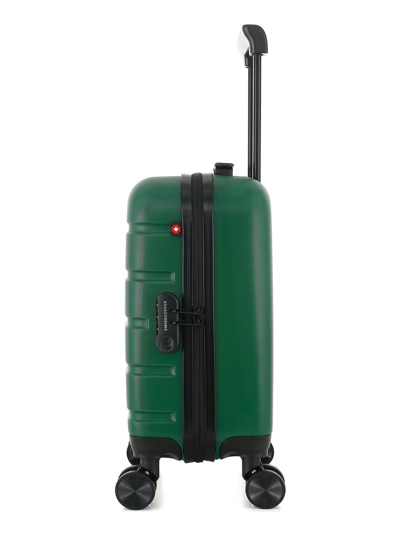 SWISS KOPPER - Valise Cabine XXS AIGLE 46 cm 4 Roues Vert foncé - Kiabi