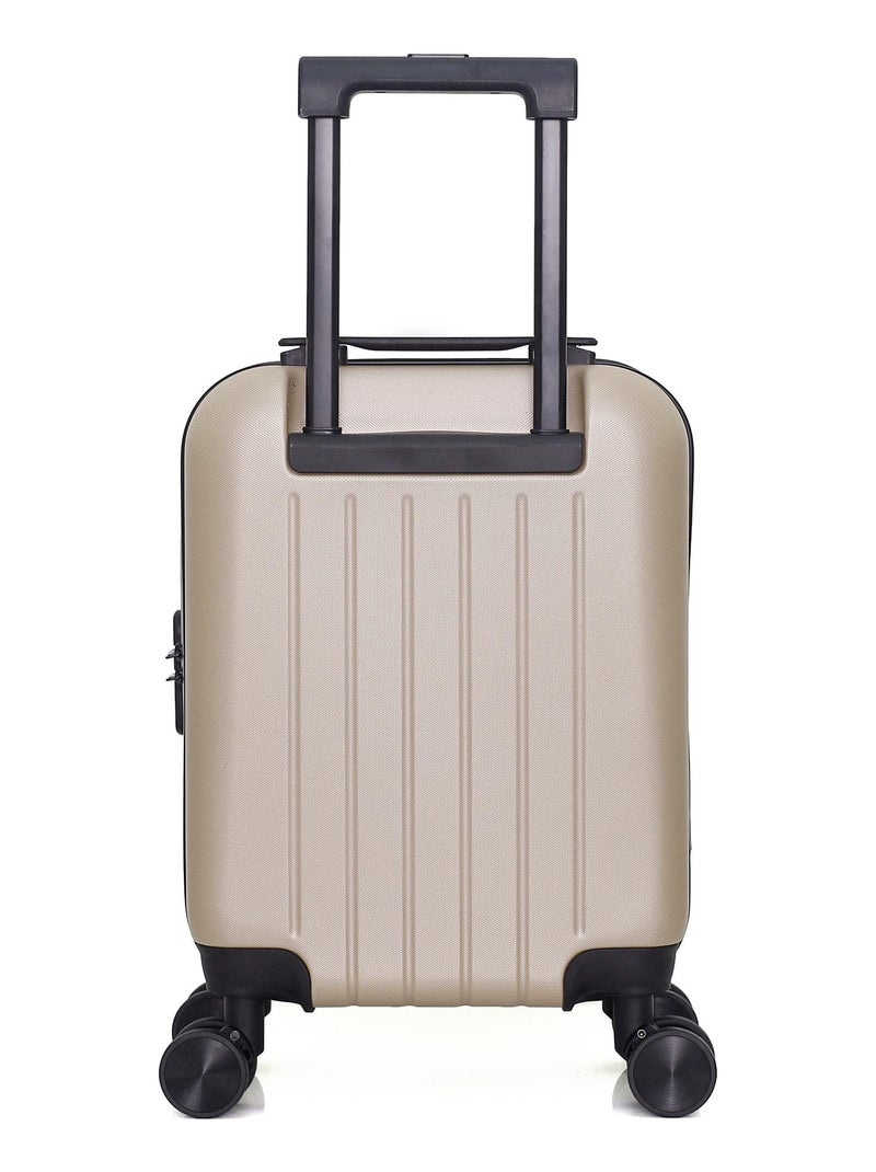 SWISS KOPPER - Valise Cabine XXS RUTI 46 cm 4 Roues Beige - Kiabi