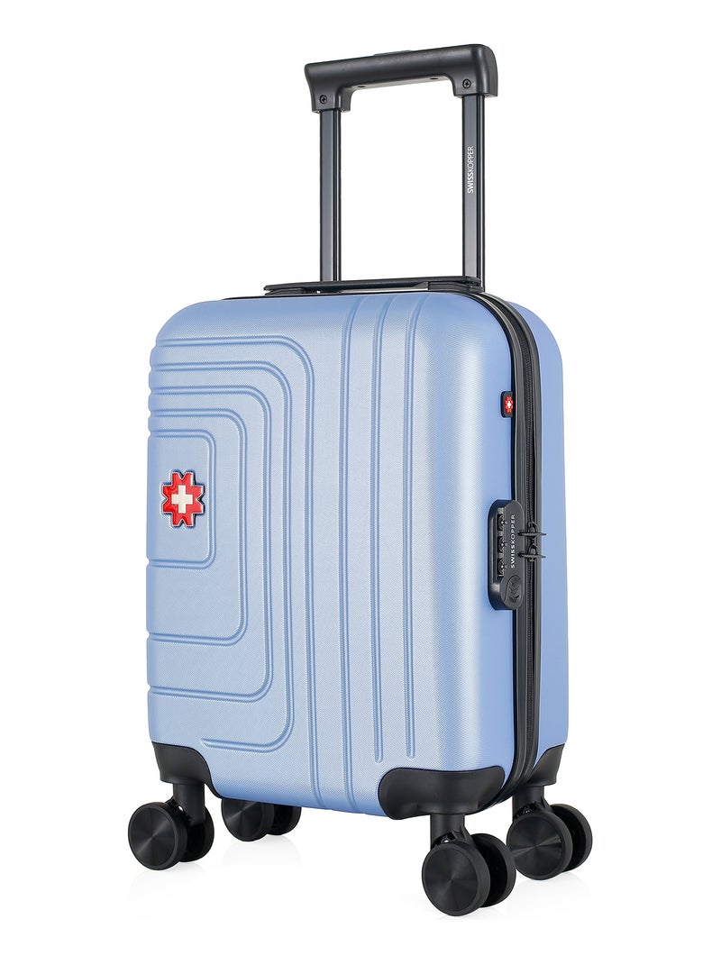 SWISS KOPPER - Valise Cabine XXS RUTI 46 cm 4 Roues Bleu - Kiabi