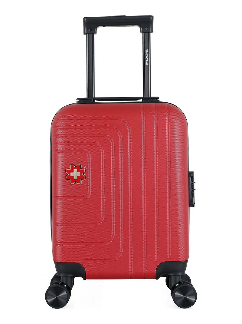 SWISS KOPPER - Valise Cabine XXS RUTI 46 cm 4 Roues Bordeaux - Kiabi