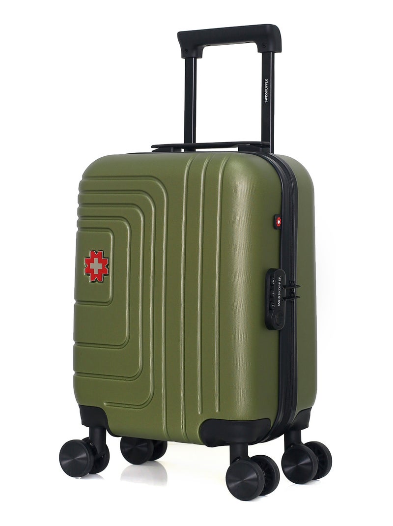 SWISS KOPPER - Valise Cabine XXS RUTI 46 cm 4 Roues Kaki - Kiabi
