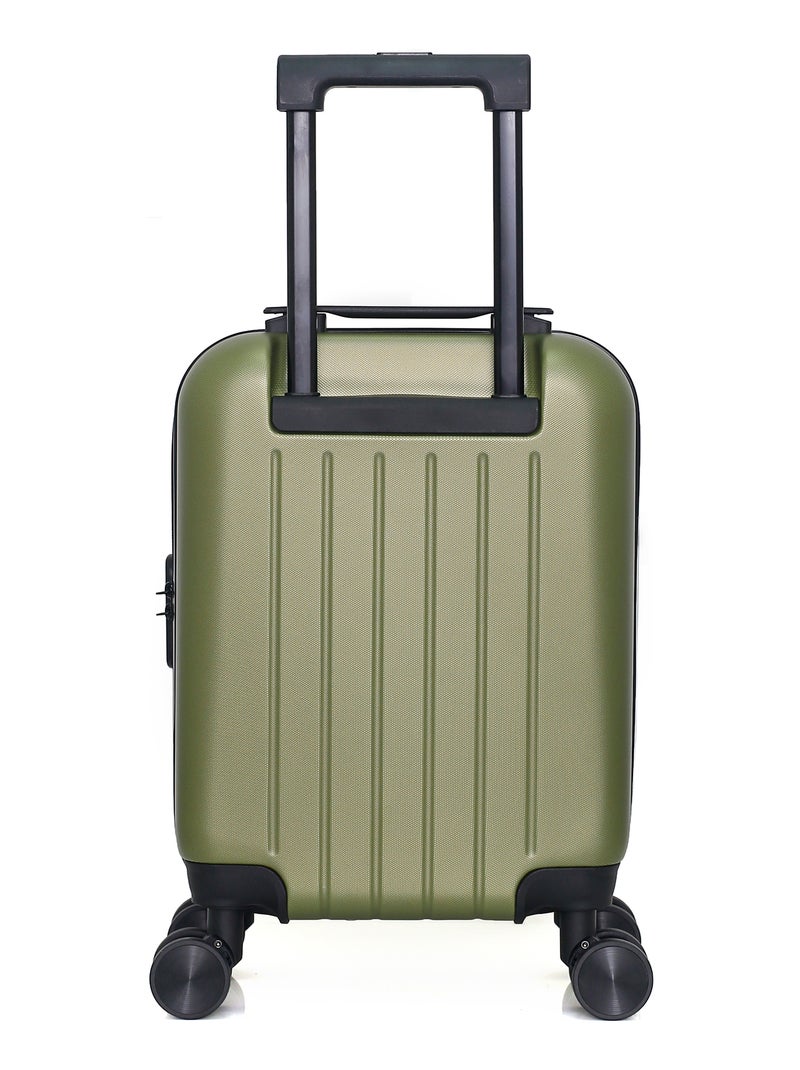 SWISS KOPPER - Valise Cabine XXS RUTI 46 cm 4 Roues Kaki - Kiabi