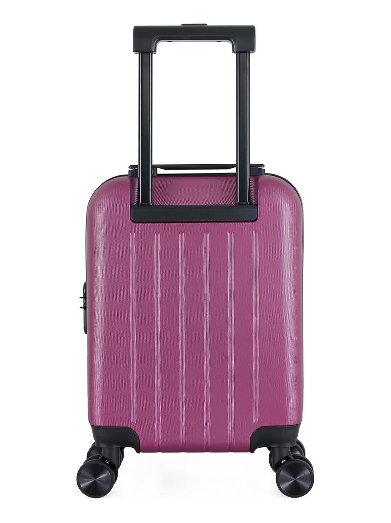 SWISS KOPPER - Valise Cabine XXS RUTI 46 cm 4 Roues Prune - Kiabi