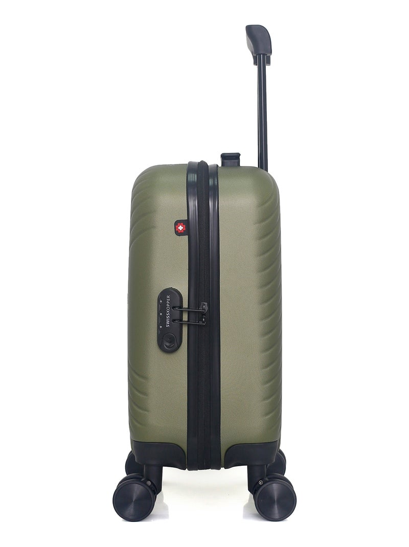SWISS KOPPER - Valise Cabine XXS SPIEZ 46 cm 4 Roues Kaki - Kiabi