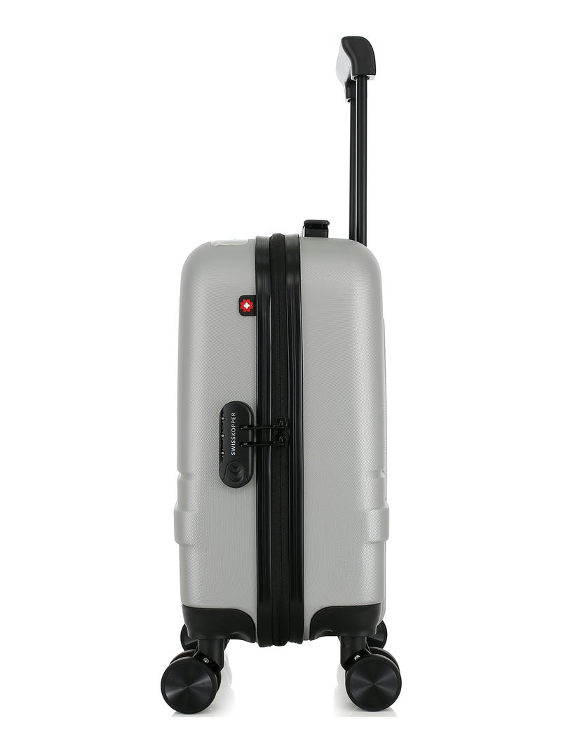 SWISS KOPPER - Valise Cabine XXS USTER 46 cm 4 Roues Gris - Kiabi