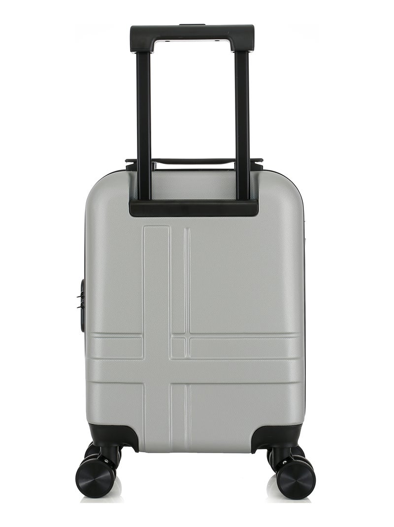 SWISS KOPPER - Valise Cabine XXS USTER 46 cm 4 Roues Gris - Kiabi