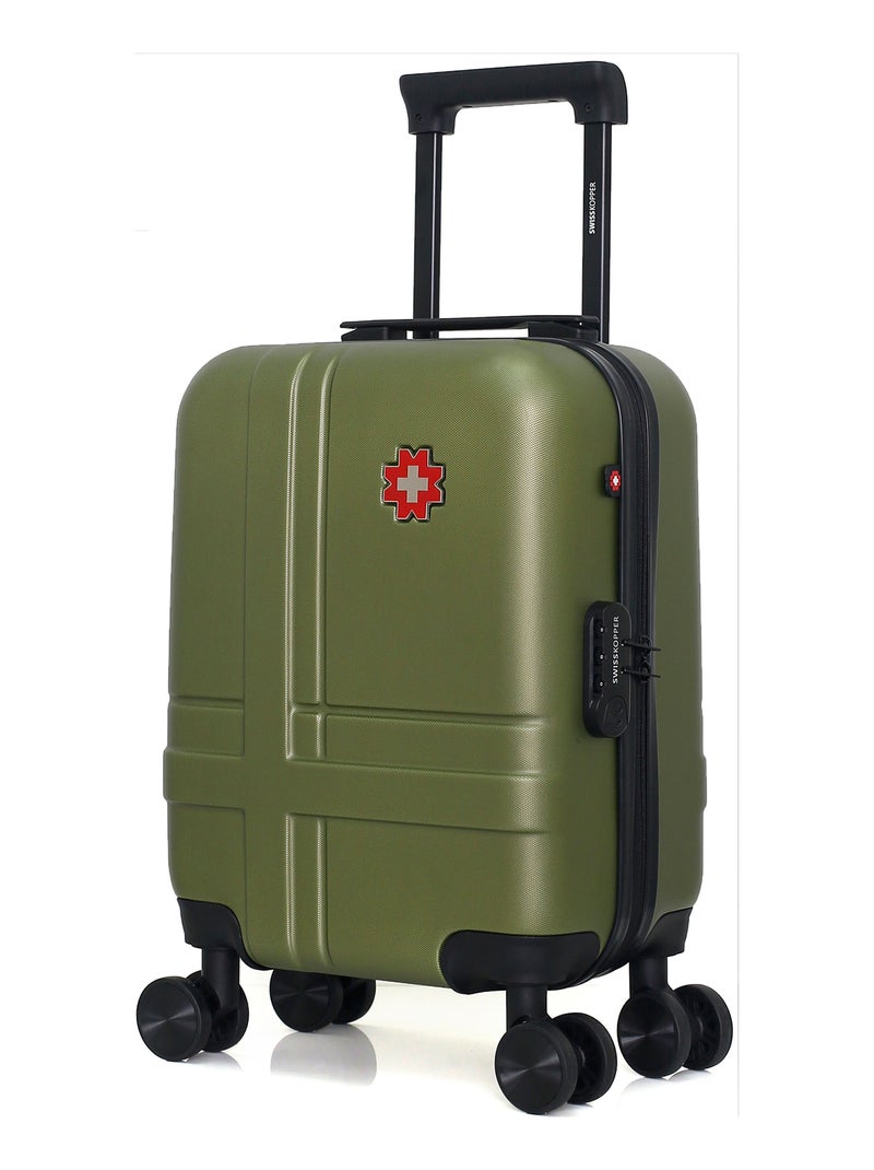 SWISS KOPPER - Valise Cabine XXS USTER 46 cm 4 Roues Kaki - Kiabi